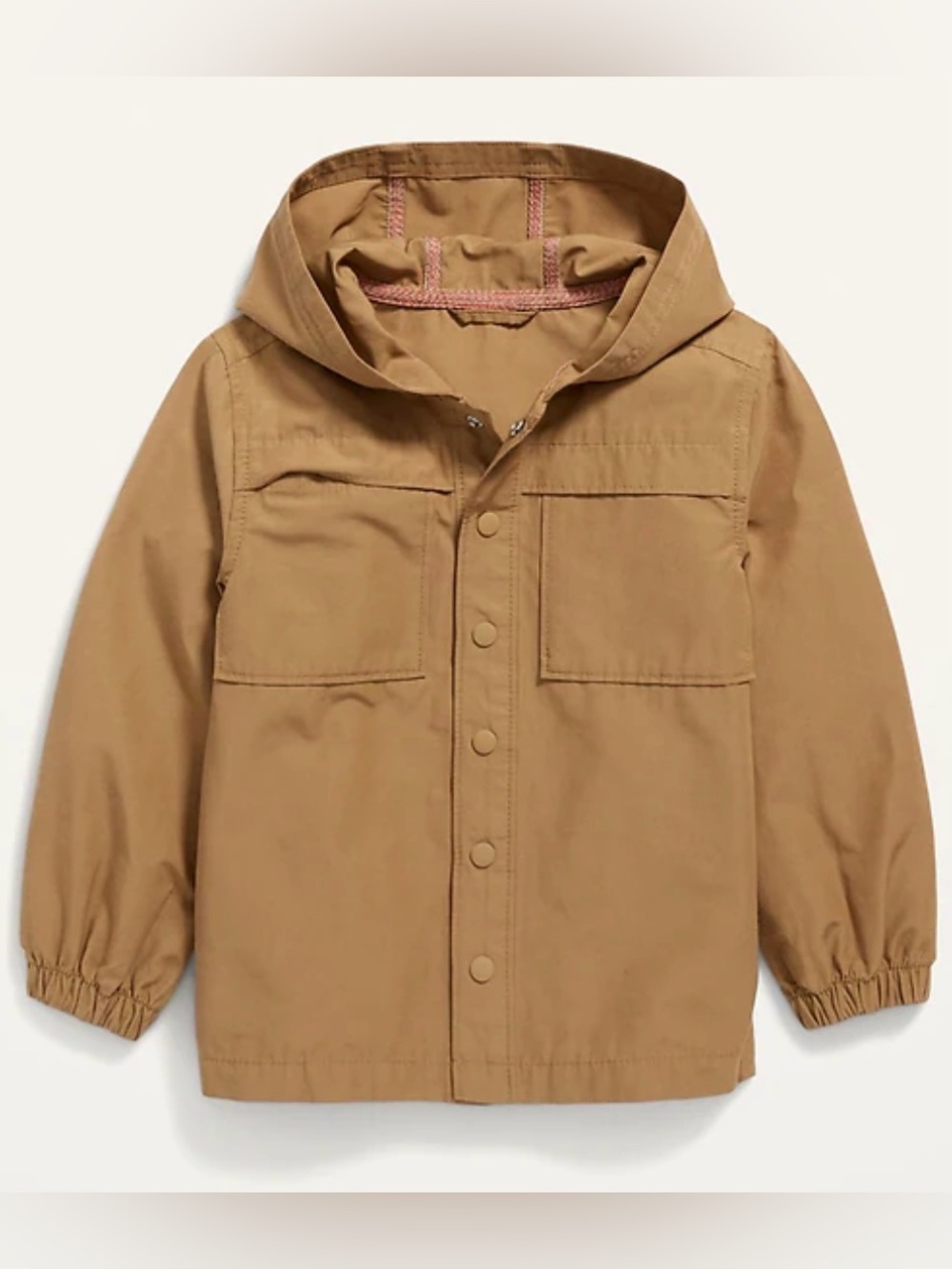 Old Navy Infant Hooded Utility Jacket (6-12M)